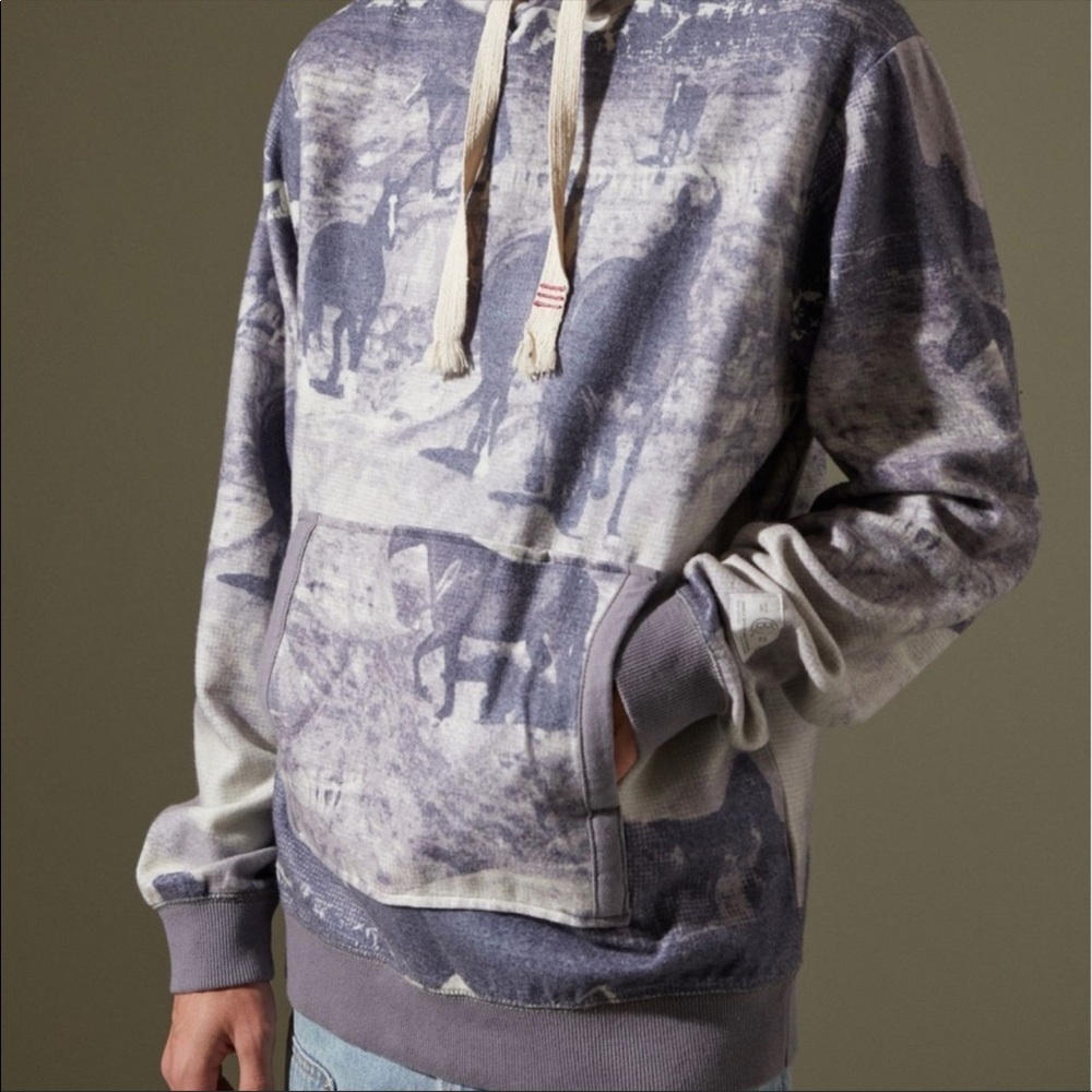 NEW Urban Outfitters BDG Horses Print Hoodie